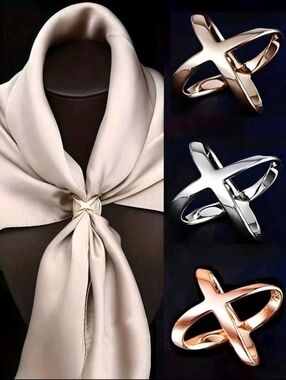 🆕️✨️ SCARF RING TIE ACCESSORY - SET OF 3✨️